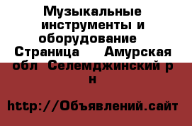  Музыкальные инструменты и оборудование - Страница 2 . Амурская обл.,Селемджинский р-н